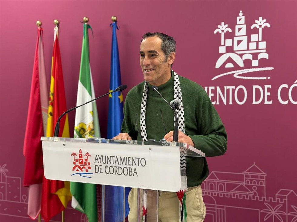 Archivo - Imagen de archivo del portavoz de Hacemos Córdoba en el Ayuntamiento de la capital, Juan Hidalgo.