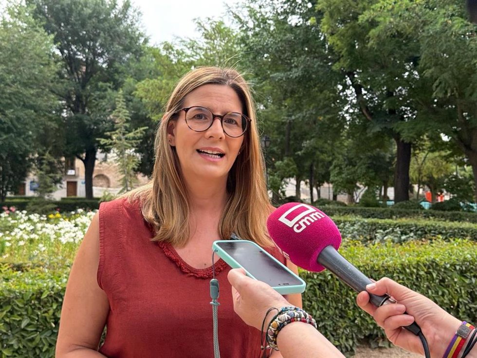 La secretaria general y portavoz parlamentaria del Partido Popular de Castilla-La Mancha, Carolina Agudo.