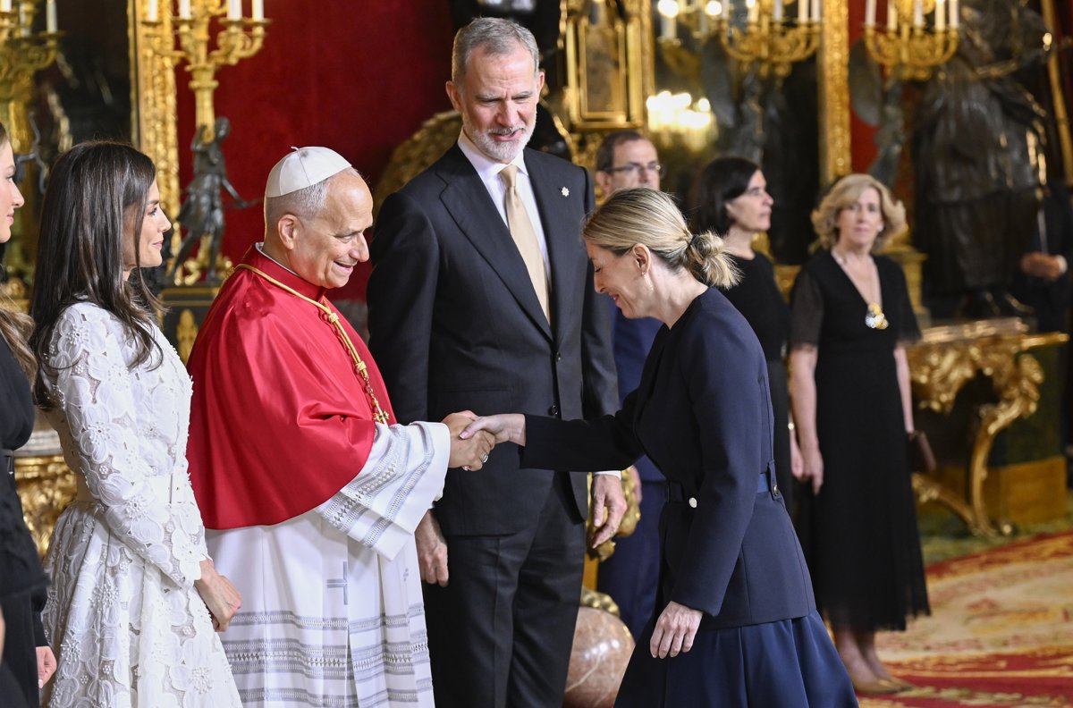 María Guardiola pide a León XIV que  tenga presente  a los extremeños que  caminan cada día con Cristo 