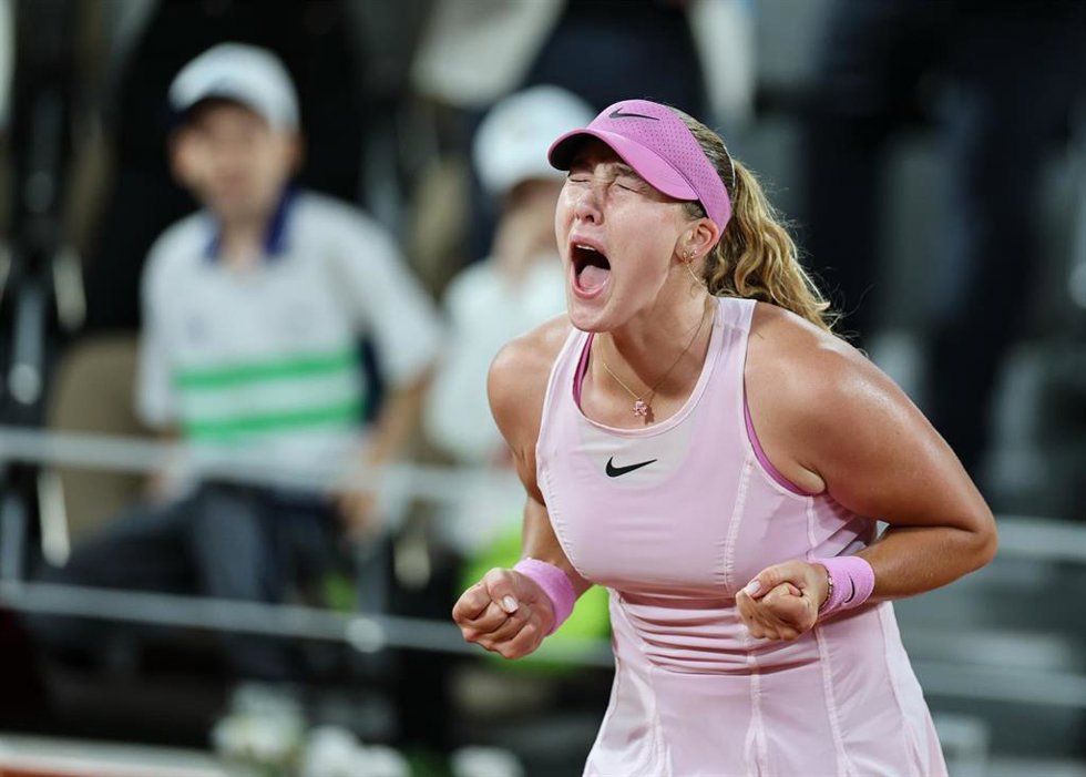 Mirra Andreeva en Roland Garros