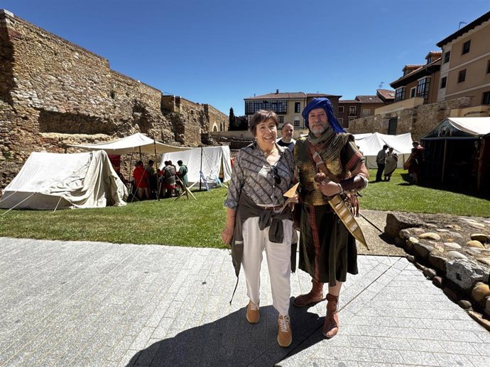 León rememora durante este fin de semana sus orígenes romanos con una recreación del campamento de la Legio VII Gemina