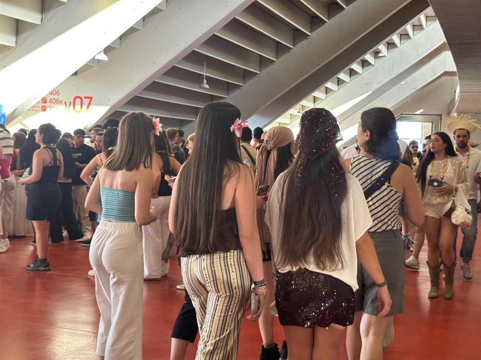 Asistentes al concierto de Bad Bunny este sábado 6 de junio