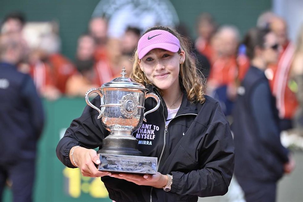 Mirra Andreeva, campeona de Roland Garros