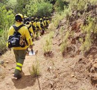 El Infoca da por extinguido el incendio forestal de Gibraleón y controlado el fuego en Alosno, ambos en Huelva