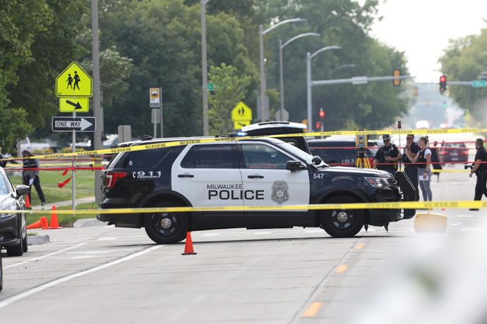 Archivo - July 16, 2024, Milwaukee, Wisconsin, U.S.A: Ohio police shoot and kill man outside soft perimeter of the RNC in Milwaukee. SAM SHARPE JR., 42, was shot and killed by a RNC security detail member from Ohio who was patrolling King Park on West Vli