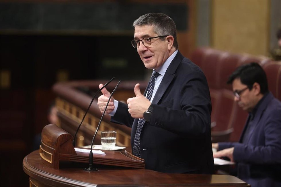 Archivo - El portavoz del PSOE en el Congreso, Patxi López.