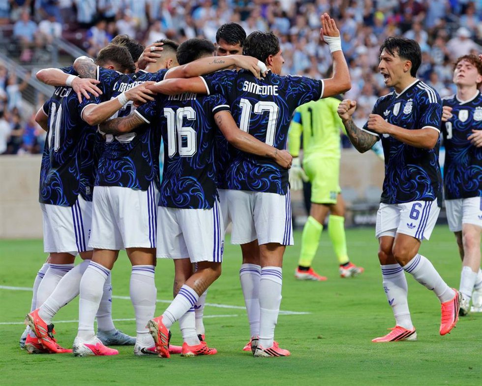 Jugadores de Argentina