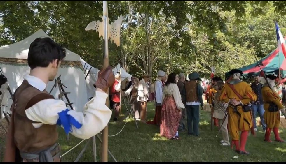 Campamento militar en San Bernabé