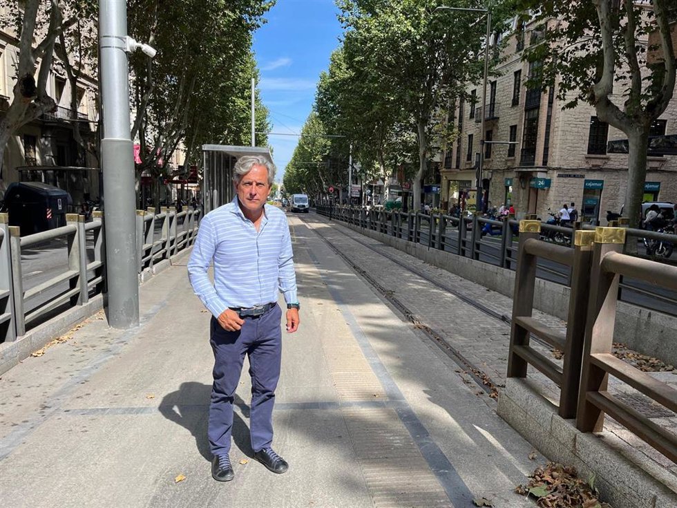 Archivo - El concejal del PP en el Ayuntamiento de Jaén Antonio Losa.