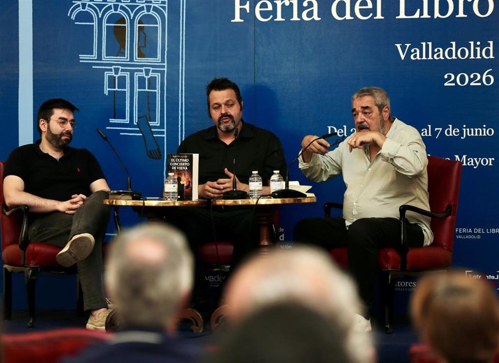 Martín Llade reflexiona en Valladolid sobre memoria, música e historia con su libro 'El último concierto de Viena'