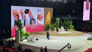 Empreses i sindicats davant del Papa