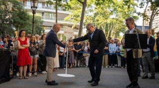 Inauguració de la placa
