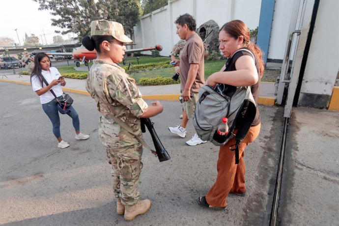 Perú.- Elecciones 2026: Fuerzas Armadas resguardan locales de votación a nivel nacional