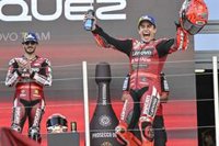 Marc Márquez: "Estoy supercontento, ha sido una victoria muy trabajada"