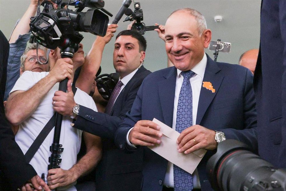 El primer ministro armenio, Nikol Pashinián