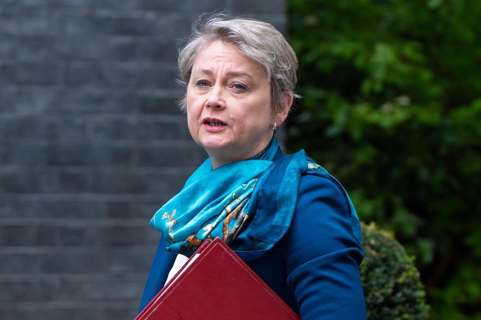 La ministra de Exteriores de Reino Unido, Yvette Cooper, en una imagen de archivo