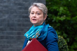 May 19, 2026, London, England, United Kingdom: YVETTE COOPER, Secretary of State for Foreign, Commonwealth and Development Affairs, arrives at Downing Street for a weekly Cabinet Meeting.
