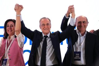 Florentino Pérez, reelegido presidente del Real Madrid