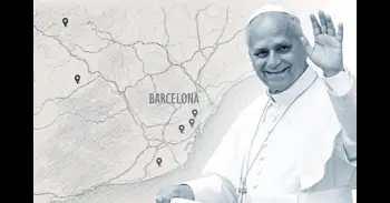 Visita del Papa a Barcelona 2026: mapa del recorrido, agenda y actos confirmados el 9 y 10 de junio