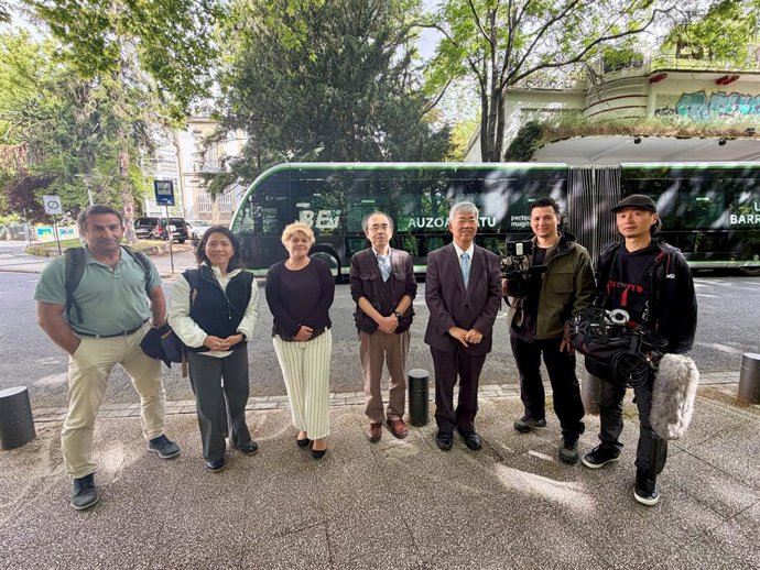 Japoniako unibertsitate bat Gasteizen izan da BEI ezagutzeko