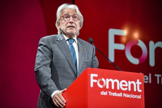 El president de Foment del Treball, Josep Sánchez Llibre
