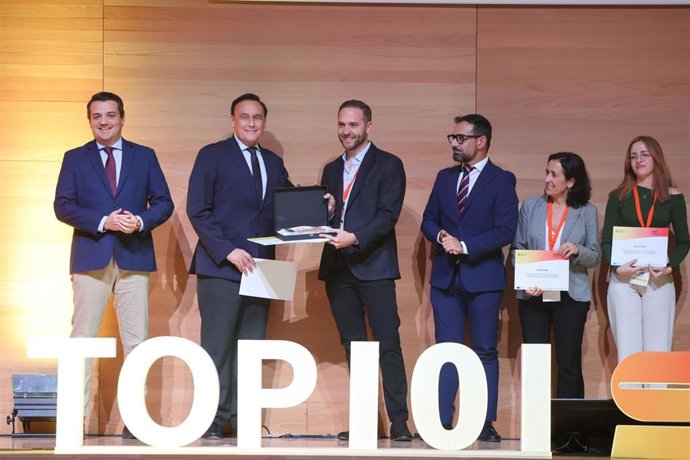 Archivo -  'Top 101 Spain Up Nation del emprendimiento con impacto en España' en una edición pasada (archivo)