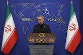 Foto: Irán.- Irán responsabiliza a EEUU de las violaciones del alto el fuego y vincula a Washington las acciones de Israel