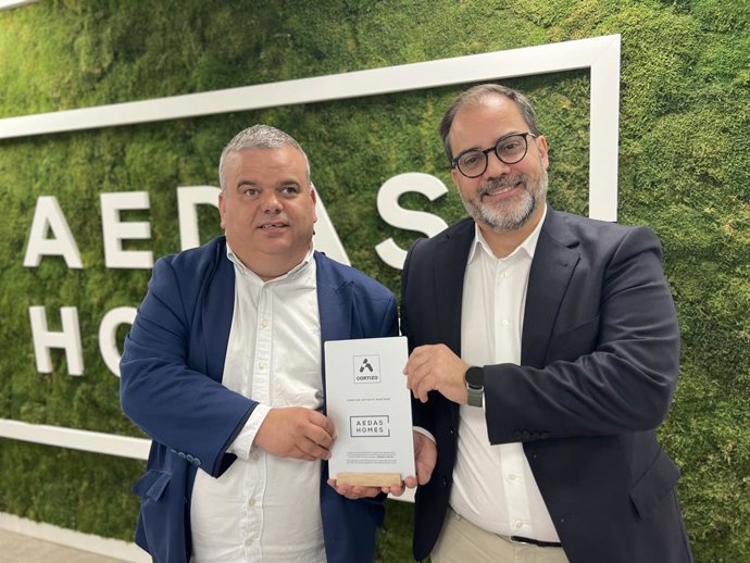 Aedas Homes redujo 2.708,50 toneladas de emisiones de CO2 en 2025 con ventanas de aluminio reciclado de Cortizo Infinity