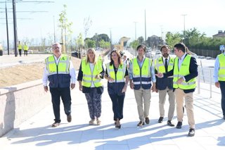 La consejera de Fomento, Articulación del Territorio y Vivienda en funciones, Rocío Díaz, ha presentado junto a la alcaldesa de Las Gabias, Merinda Sádaba, y al alcalde de Churriana de la Vega, Antonio Narváez, este "espacio singular".
