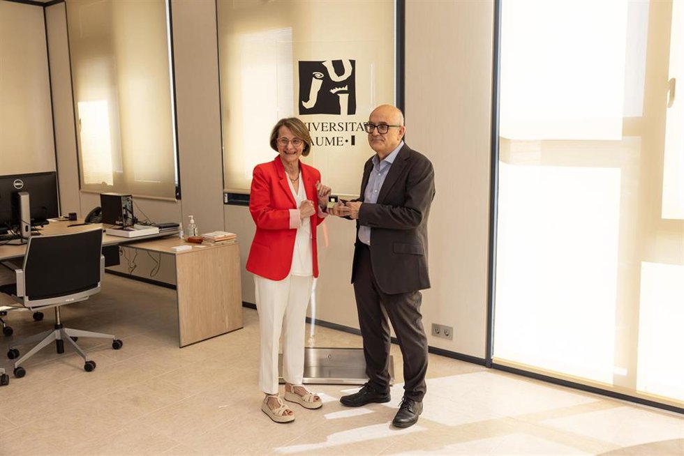 Eva Alcón y Jesús Lancis