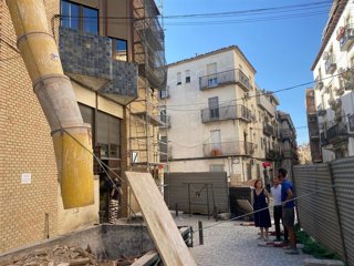 Obras en la Escuela de ArteJosé Nogué