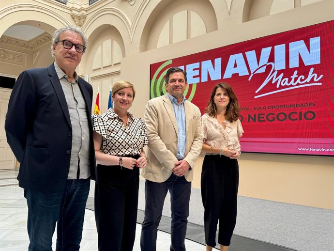 El presidente de la Diputación de Ciudad Real, Miguel Ángel Valverde, hace balance de la primera edición de Fenavin Match.