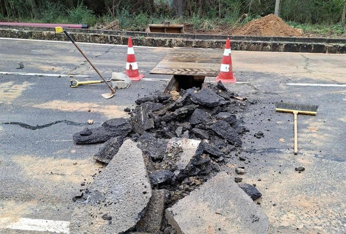 Obras de Endesa en Tossa de Mar (Girona)