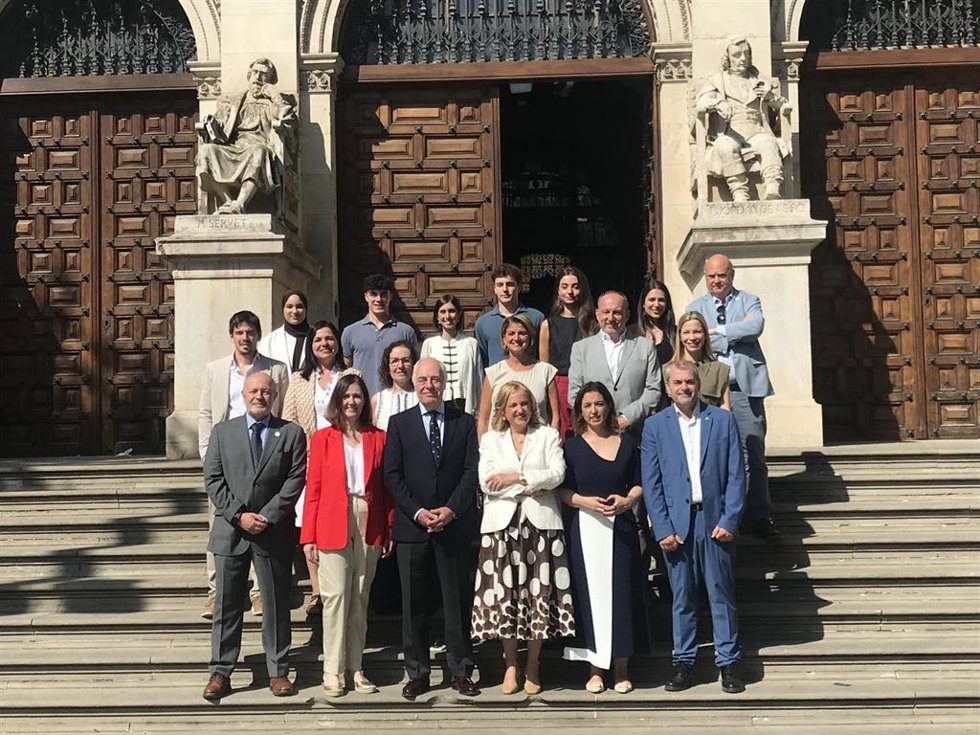Preentación del programa "Generación Talento" de la Fundación Princesa de Girona en el que participa la Universidad de Zaragoza y Fundación Ibercaja