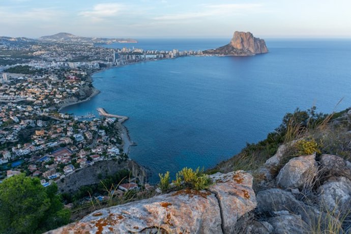Vista aérea de Calp