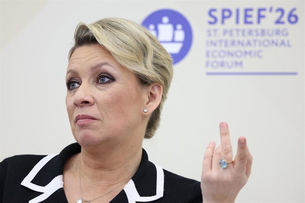 Maria Zajarova, portavoz rusa de Asuntos Exteriores.