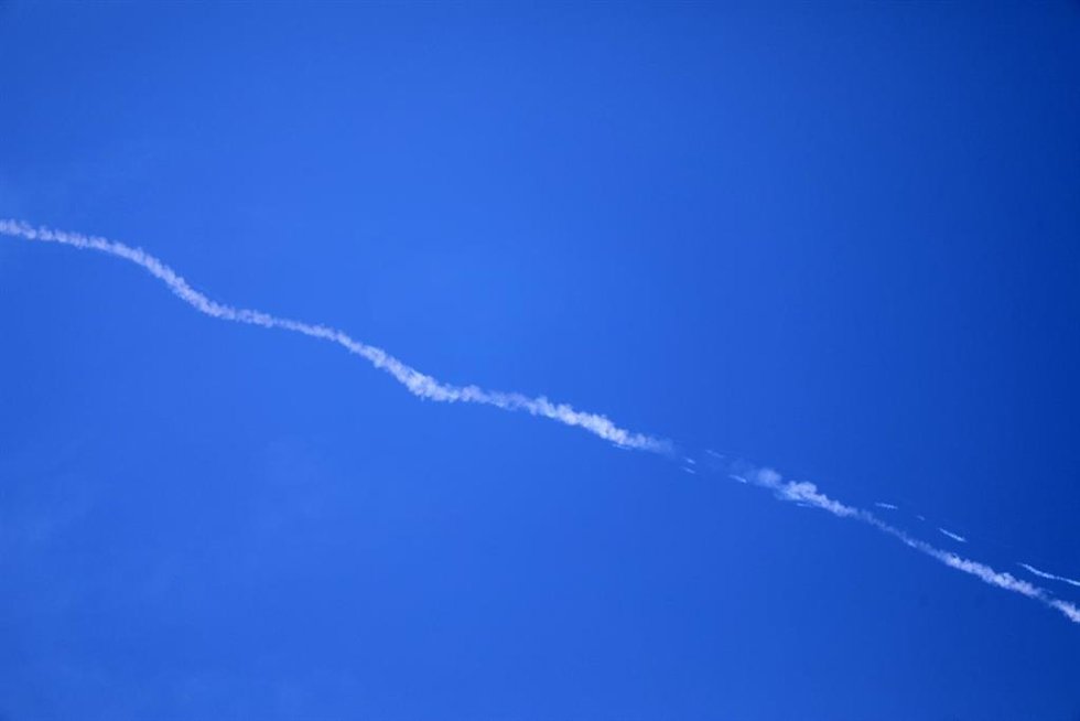 Misiles iraníes lanzados contra territorio israelí