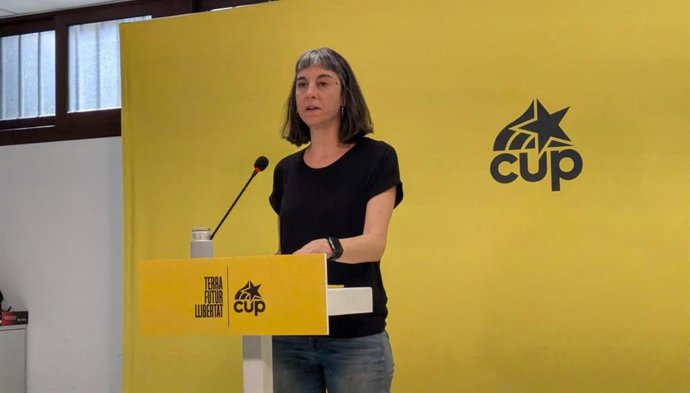 La portaveu de la CUP, Su Moreno