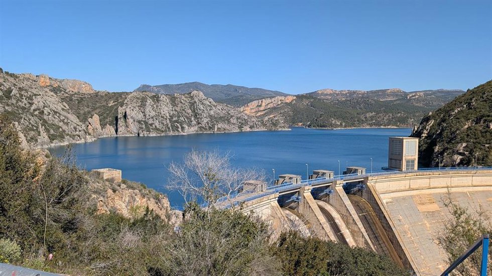 Archivo - Embalse de Santa Ana.