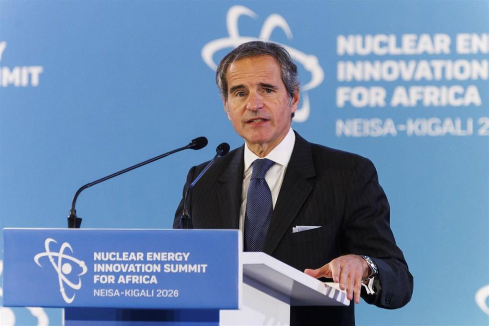 El secretario general del Organismo Internacional para la Energía Atómica (OIEA), Rafael Grossi