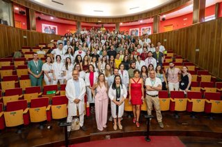 Acto de acogida de residentes en el Hospital Virgen de las Nieves de Granada.