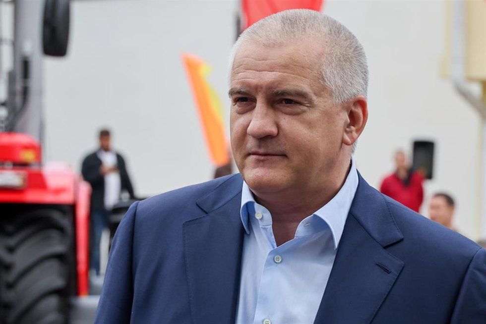 El gobernador de Crimea, Sergei Aksionov.
