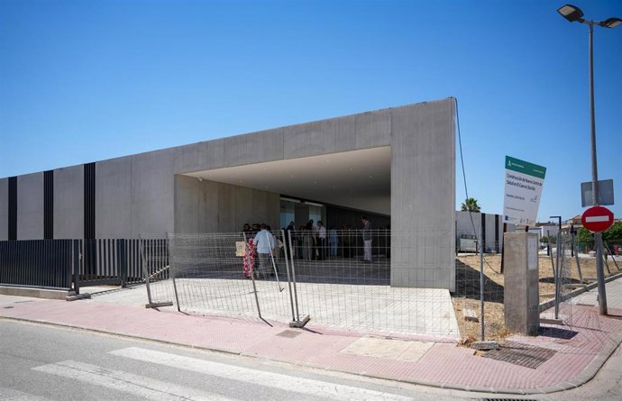 Imagen del nuevo centro de salud de El Cuervo (Sevilla). A 8 de junio de 2026 en El Cuervo, Sevilla (Andalucía, España).