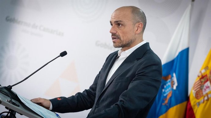 Archivo - El viceconsejero de Presidencia del Gobierno de Canarias, Alfonso Cabello