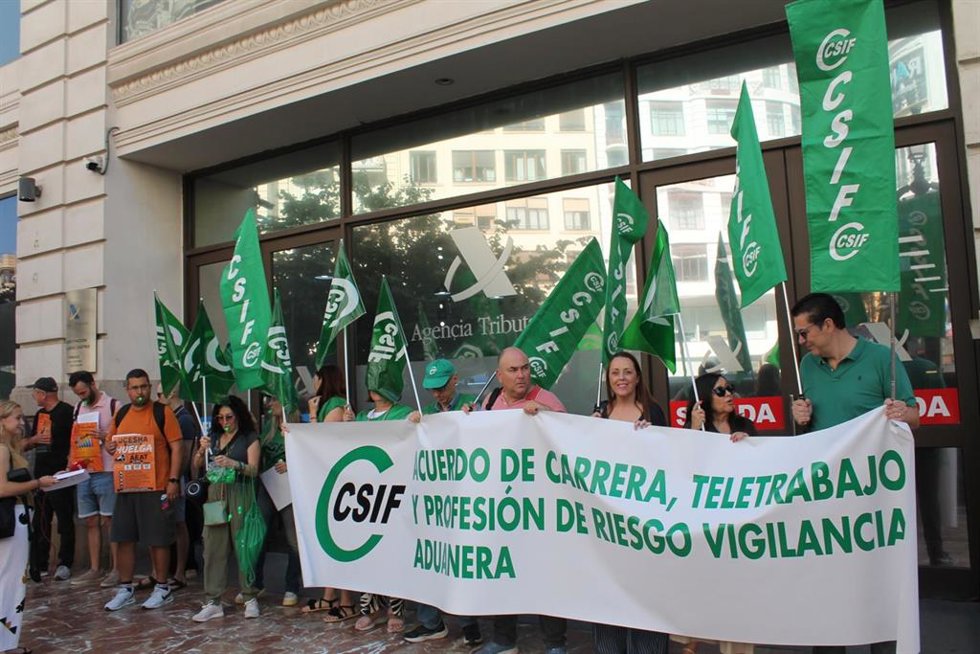 Imagen de la protesta