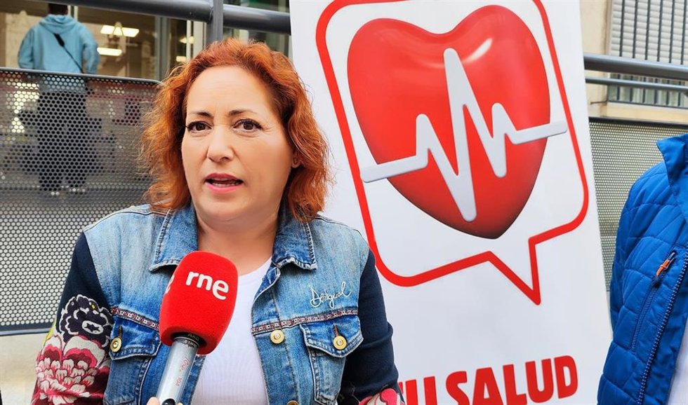 La diputada provincial y coordinadora de IU Granada, Mari Carmen Pérez.