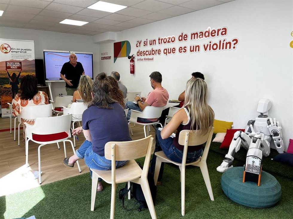 Taller de emprendimiento en Moraleja (Cáceres)