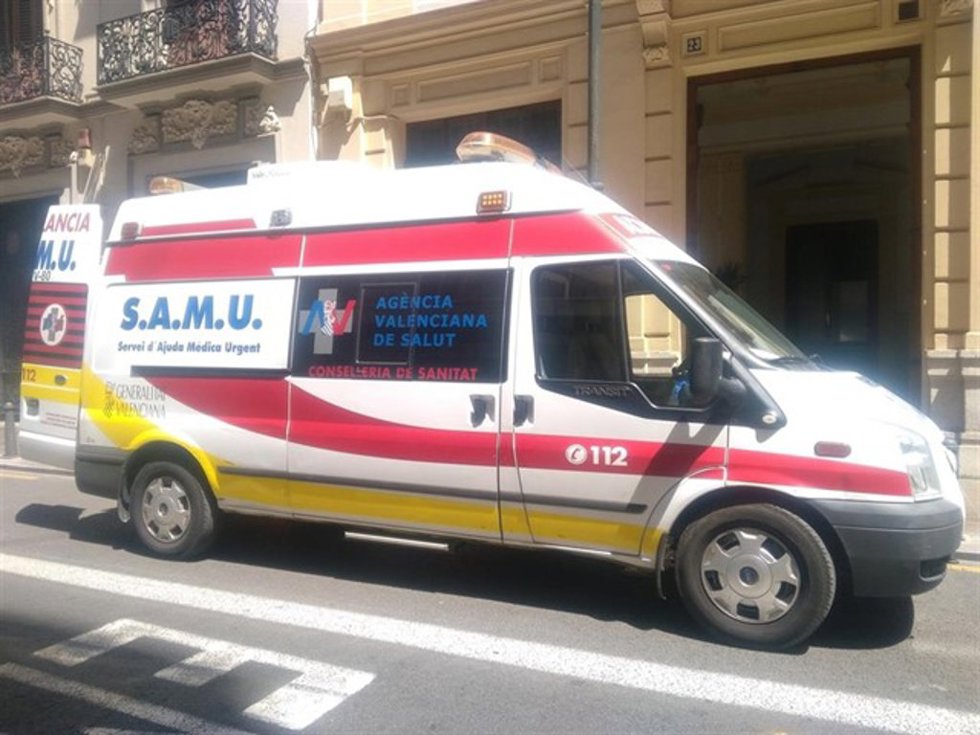 Archivo - Ambulancia del SAMU