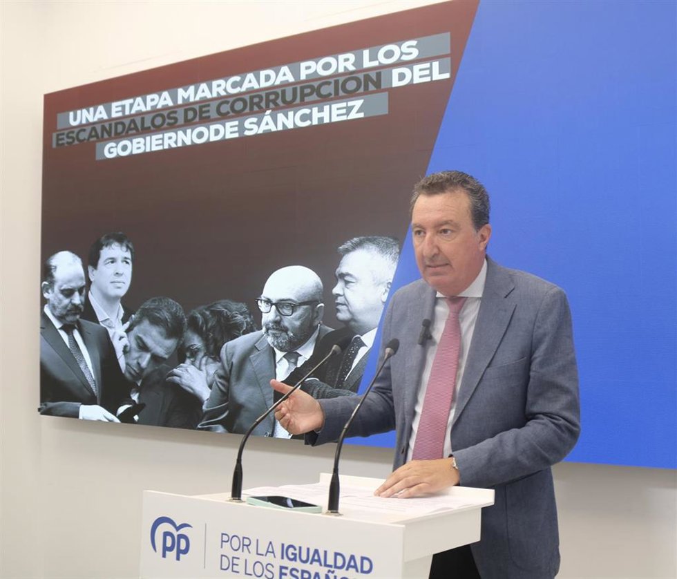 El presidente del PP de Huelva, Manuel Andrés González.