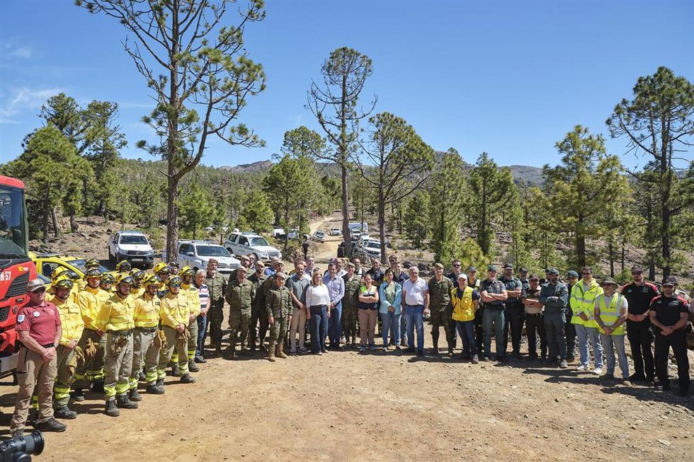 Presentación de la campaña contra incendios forestales en 2026 del Cabildo de Tenerife